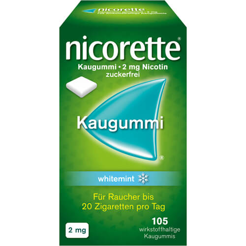 NICORETTE Kaugummi 2 mg whitemint NICORETTE Kaugummi 2 mg whitemint