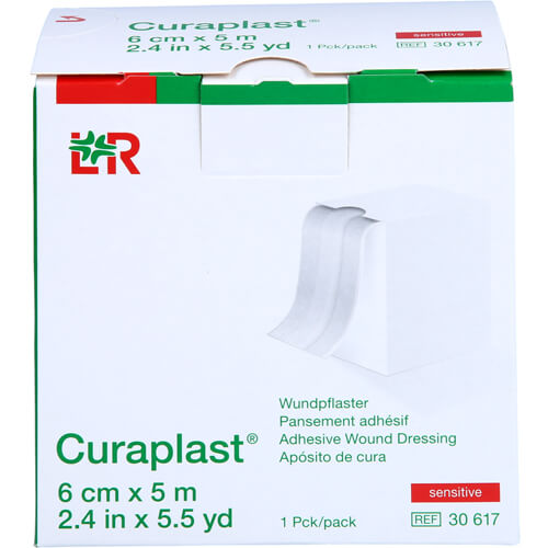 CURAPLAST Wundschnellverb.sensitiv 6 cmx5 m CURAPLAST Wundschnellverb.sensitiv 6 cmx5 m