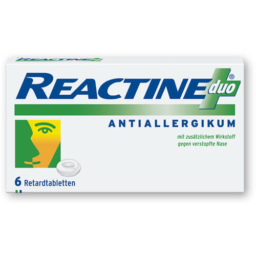 REACTINE duo Retardtabletten REACTINE duo Retardtabletten