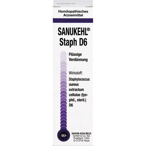 SANUKEHL Staph D 6 Tropfen SANUKEHL Staph D 6 Tropfen