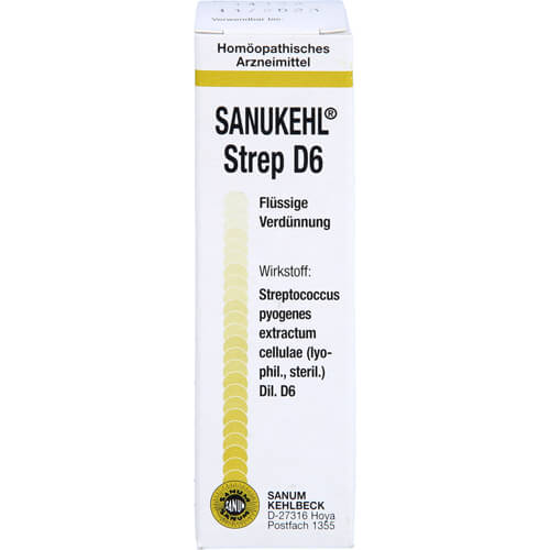 SANUKEHL Strep D 6 Tropfen SANUKEHL Strep D 6 Tropfen