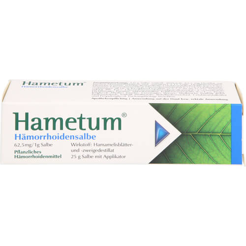 HAMETUM Hämorrhoiden Salbe HAMETUM Hämorrhoiden Salbe