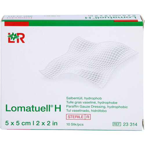 LOMATUELL H Salbentüll 5x5 cm steril LOMATUELL H Salbentüll 5x5 cm steril