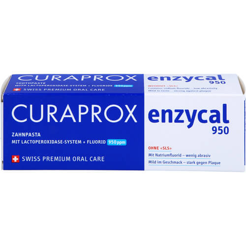 CURAPROX enzycal 950 Fluorid extra milde Zahnpasta CURAPROX enzycal 950 Fluorid extra milde Zahnpasta