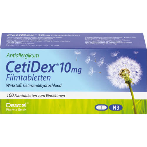 CETIDEX 10 mg Filmtabletten CETIDEX 10 mg Filmtabletten
