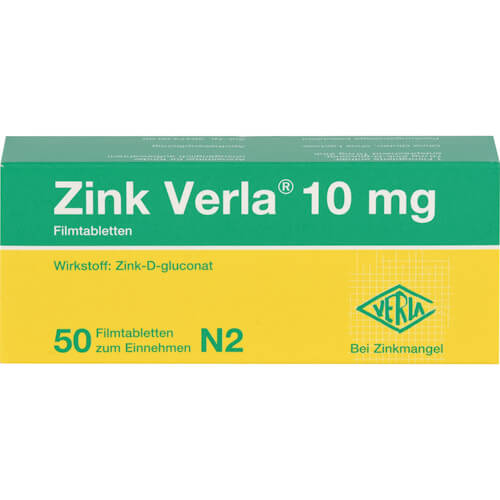 ZINK VERLA 10 mg Filmtabletten ZINK VERLA 10 mg Filmtabletten