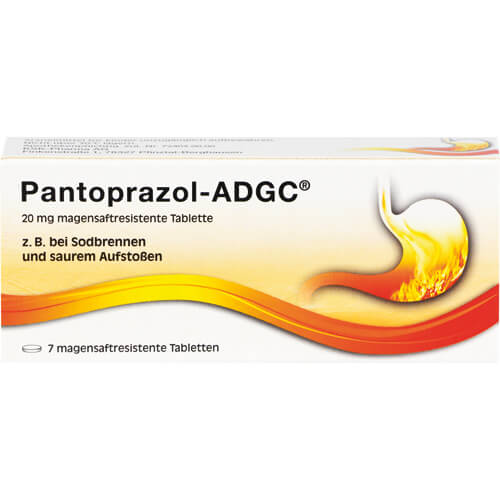 PANTOPRAZOL ADGC 20 mg magensaftres.Tabletten PANTOPRAZOL ADGC 20 mg magensaftres.Tabletten