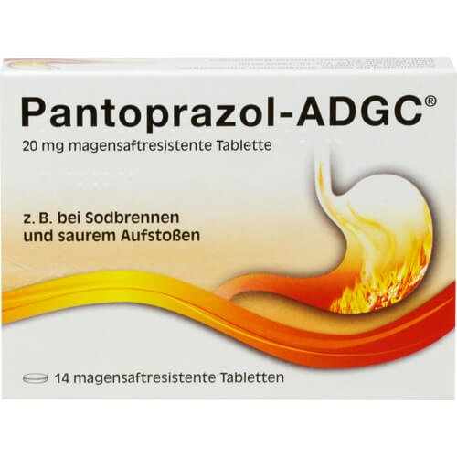 PANTOPRAZOL ADGC 20 mg magensaftres.Tabletten PANTOPRAZOL ADGC 20 mg magensaftres.Tabletten