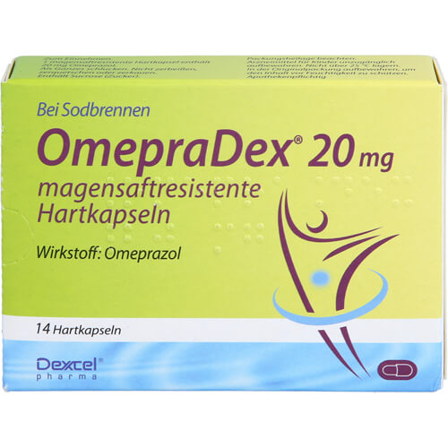 OMEPRADEX 20 mg magensaftresistente Hartkapseln OMEPRADEX 20 mg magensaftresistente Hartkapseln