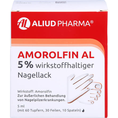 Amorolfin AL 5% Nagellack bei Nagelpilz Amorolfin AL 5% Nagellack bei Nagelpilz
