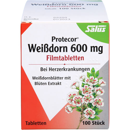 PROTECOR Weißdorn 600 mg Filmtabletten PROTECOR Weißdorn 600 mg Filmtabletten