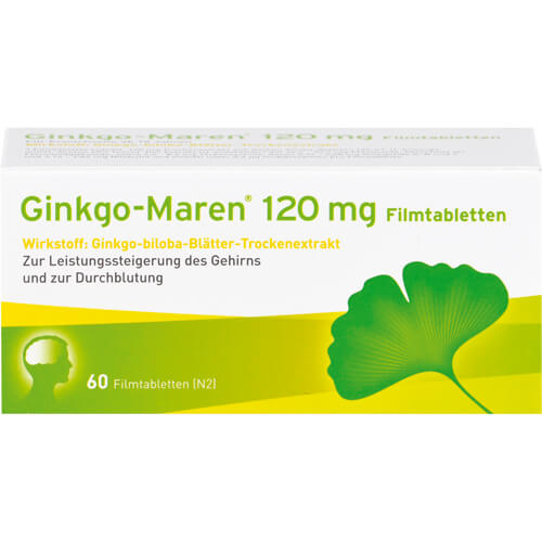 GINKGO-MAREN 120 mg Filmtabletten GINKGO-MAREN 120 mg Filmtabletten