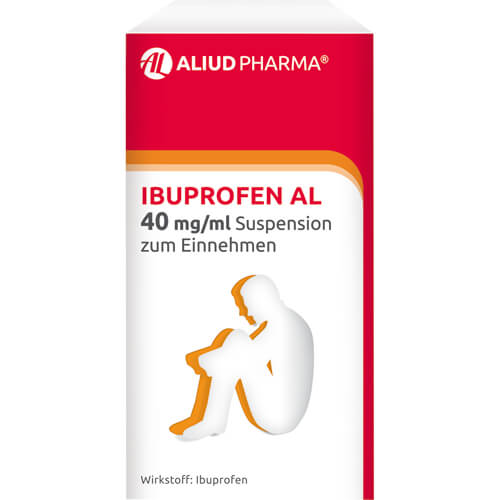 Ibuprofen AL 40 mg/ml Suspension bei Fieber und Schmerzen Ibuprofen AL 40 mg/ml Suspension bei Fieber und Schmerzen
