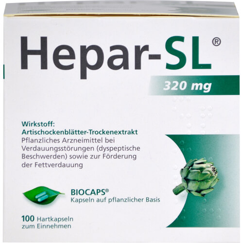 HEPAR-SL 320 mg Hartkapseln HEPAR-SL 320 mg Hartkapseln
