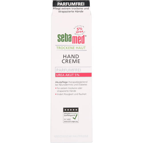 SEBAMED Trockene Haut parfümfrei Handcreme Urea 5% SEBAMED Trockene Haut parfümfrei Handcreme Urea 5%