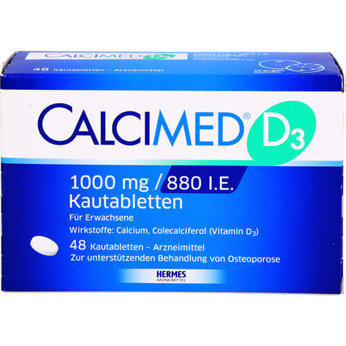 CALCIMED D3 1000 mg/880 I.E. Kautabletten CALCIMED D3 1000 mg/880 I.E. Kautabletten