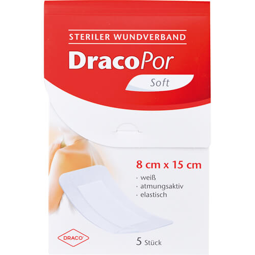 DRACOPOR Wundverband 8x15 cm steril DRACOPOR Wundverband 8x15 cm steril