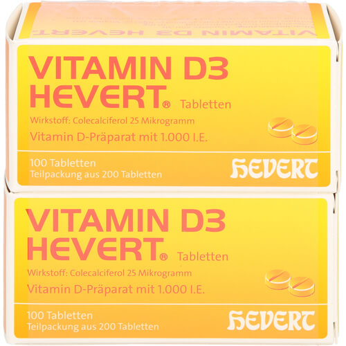 VITAMIN D3 HEVERT Tabletten VITAMIN D3 HEVERT Tabletten