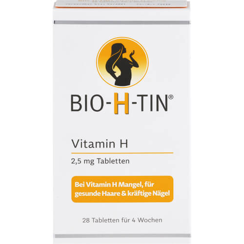 BIO-H-TIN Vitamin H 2,5 mg für 4 Wochen Tabletten BIO-H-TIN Vitamin H 2,5 mg für 4 Wochen Tabletten