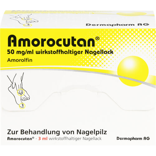 AMOROCUTAN 50 mg/ml wirkstoffhaltiger Nagellack AMOROCUTAN 50 mg/ml wirkstoffhaltiger Nagellack