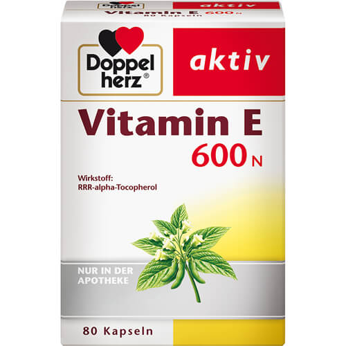 DOPPELHERZ Vitamin E 600 N Weichkapseln DOPPELHERZ Vitamin E 600 N Weichkapseln