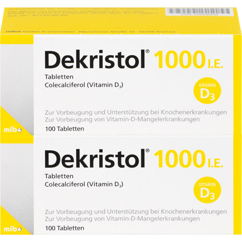 DEKRISTOL 1.000 I.E. Tabletten DEKRISTOL 1.000 I.E. Tabletten