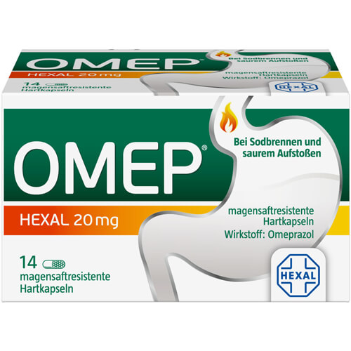 OMEP HEXAL 20 mg magensaftresistente Hartkapseln OMEP HEXAL 20 mg magensaftresistente Hartkapseln