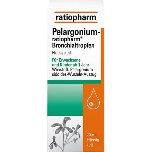 PELARGONIUM-RATIOPHARM Bronchialtropfen PELARGONIUM-RATIOPHARM Bronchialtropfen