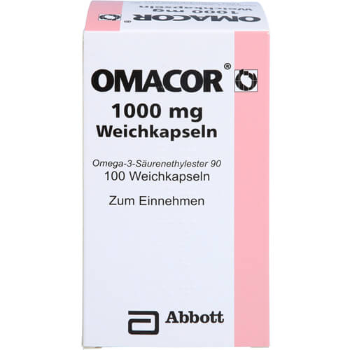 OMACOR 1.000 mg Weichkapseln OMACOR 1.000 mg Weichkapseln