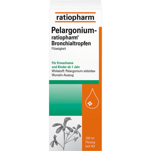 PELARGONIUM-RATIOPHARM Bronchialtropfen PELARGONIUM-RATIOPHARM Bronchialtropfen