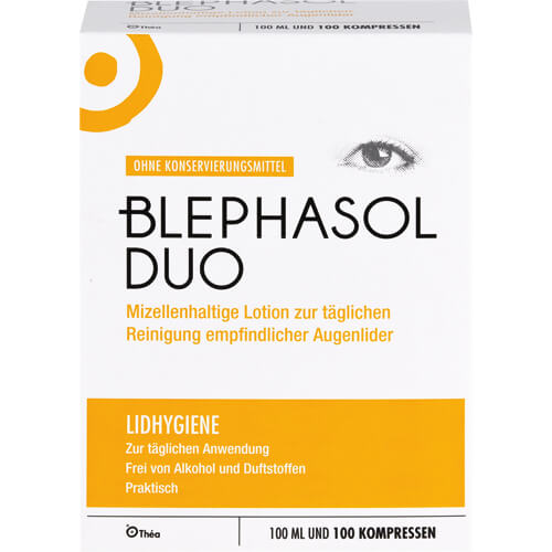 BLEPHASOL Duo 100 ml Lotion+100 Reinigungspads BLEPHASOL Duo 100 ml Lotion+100 Reinigungspads