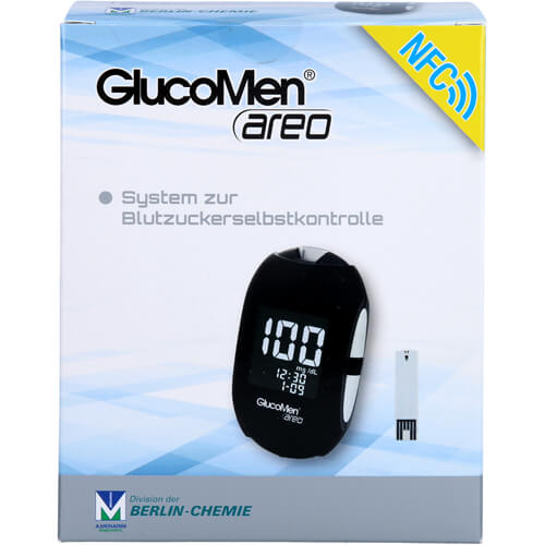 GLUCOMEN areo Blutzuckermessgerät Set mg/dl GLUCOMEN areo Blutzuckermessgerät Set mg/dl