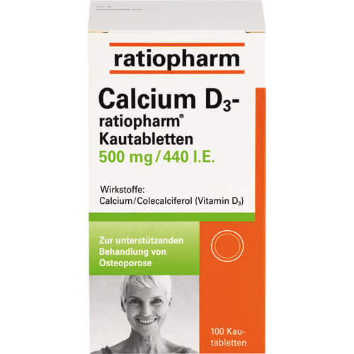 CALCIUM D3-ratiopharm Kautabletten CALCIUM D3-ratiopharm Kautabletten