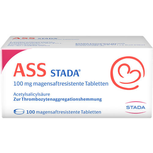 ASS STADA 100 mg magensaftresistente Tabletten ASS STADA 100 mg magensaftresistente Tabletten