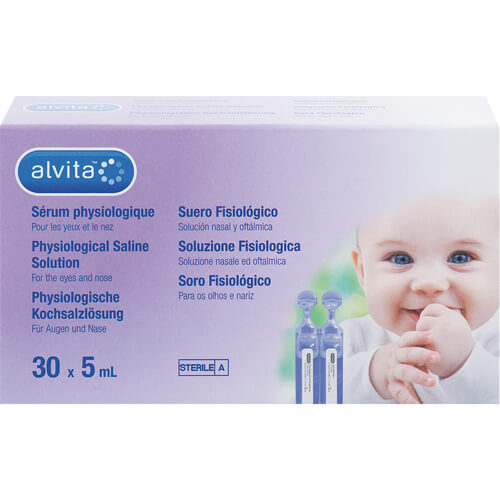 ALVITA physiologische Kochsalzlösung Ampullen ALVITA physiologische Kochsalzlösung Ampullen