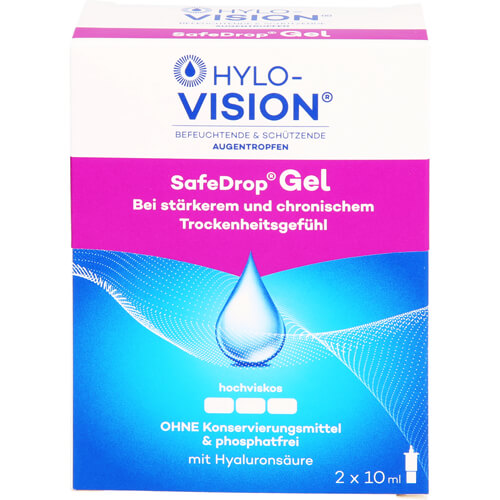 HYLO-VISION SafeDrop Gel Augentropfen HYLO-VISION SafeDrop Gel Augentropfen