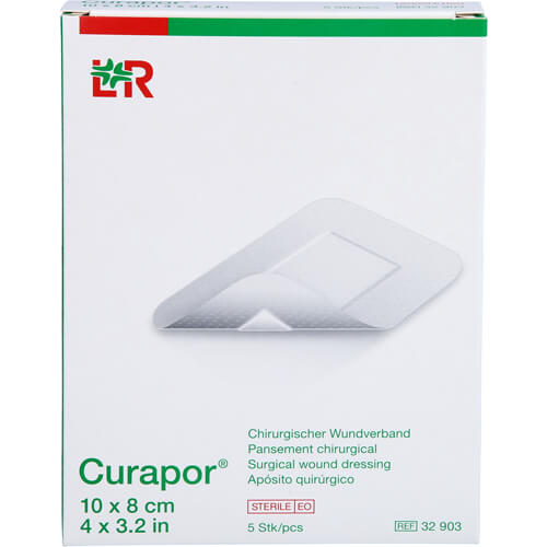 CURAPOR Wundverband steril chirurgisch 8x10 cm CURAPOR Wundverband steril chirurgisch 8x10 cm