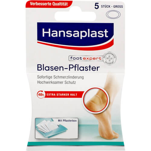 HANSAPLAST Blasenpflaster groß HANSAPLAST Blasenpflaster groß