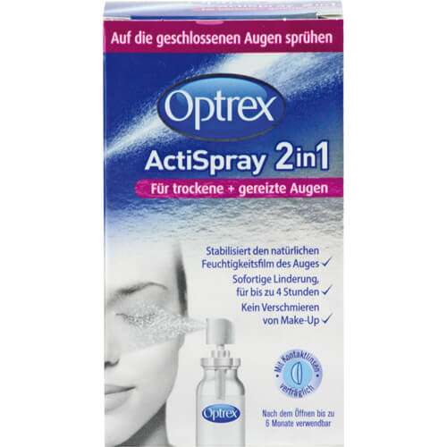 OPTREX ActiSpray 2in1 f.trockene+gereizte Augen OPTREX ActiSpray 2in1 f.trockene+gereizte Augen