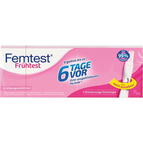 FEMTEST Frühtest 6 Tage vor FEMTEST Frühtest 6 Tage vor