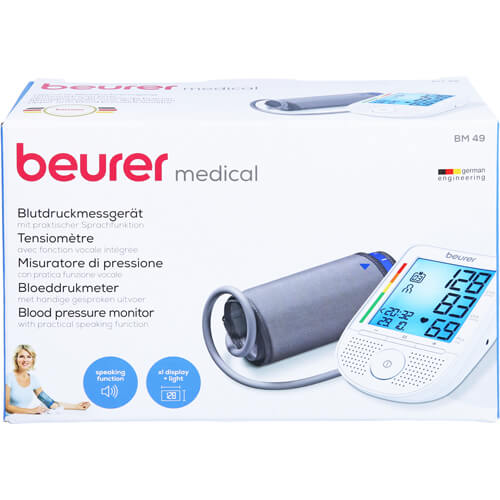BEURER BM49 spre.Oberarm-Blutdruckmes.D/F/I/NL BEURER BM49 spre.Oberarm-Blutdruckmes.D/F/I/NL