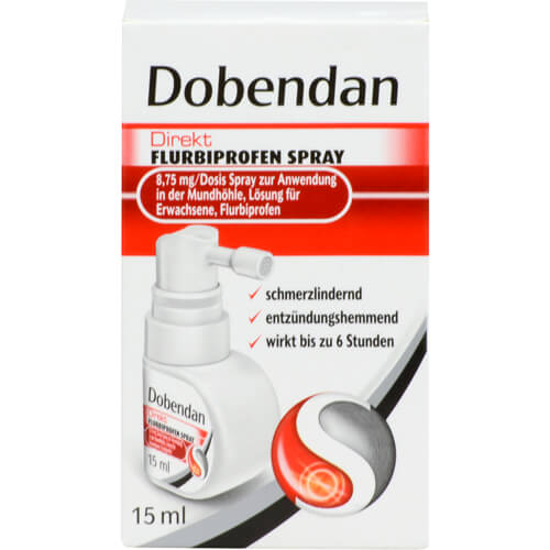 DOBENDAN Direkt Flurbiprofen Spray 8,75mg/Dos.Mund DOBENDAN Direkt Flurbiprofen Spray 8,75mg/Dos.Mund