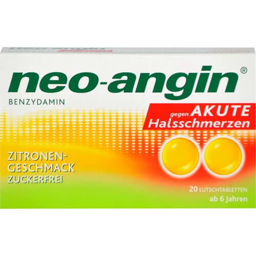 NEO-ANGIN Benzydamin akute Halsschmerzen Zitrone NEO-ANGIN Benzydamin akute Halsschmerzen Zitrone