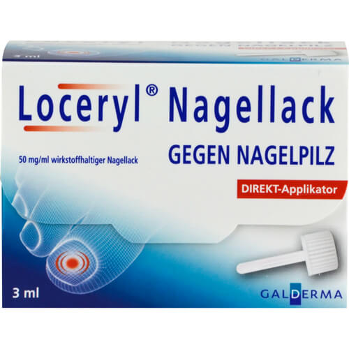 LOCERYL Nagellack gegen Nagelpilz DIREKT-Applikat. LOCERYL Nagellack gegen Nagelpilz DIREKT-Applikat.