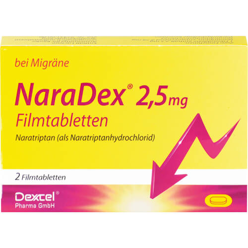 NARADEX 2,5 mg Filmtabletten NARADEX 2,5 mg Filmtabletten