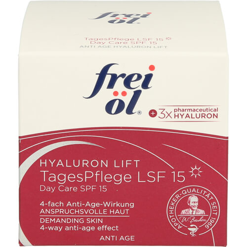 FREI ÖL Anti-Age Hyaluron Lift TagesPflege LSF 15 FREI ÖL Anti-Age Hyaluron Lift TagesPflege LSF 15