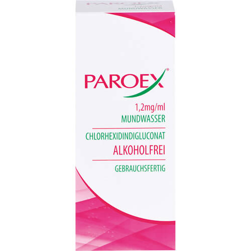 PAROEX 1,2 mg/ml Mundwasser PAROEX 1,2 mg/ml Mundwasser