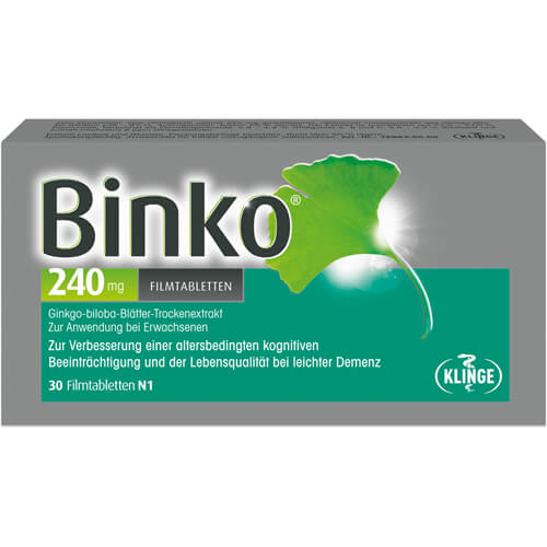 BINKO 240 mg Filmtabletten BINKO 240 mg Filmtabletten