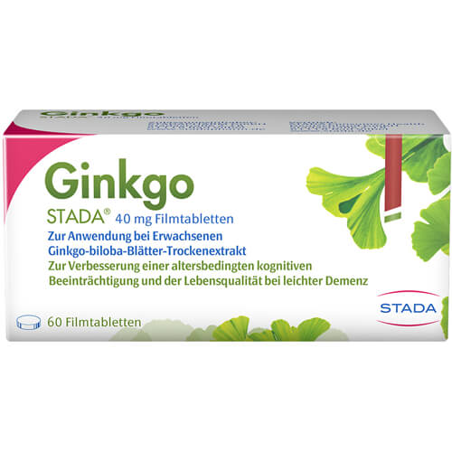 GINKGO STADA 40 mg Filmtabletten GINKGO STADA 40 mg Filmtabletten