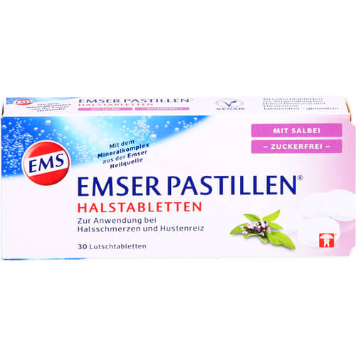 EMSER Pastillen mit Salbei zuckerfrei EMSER Pastillen mit Salbei zuckerfrei